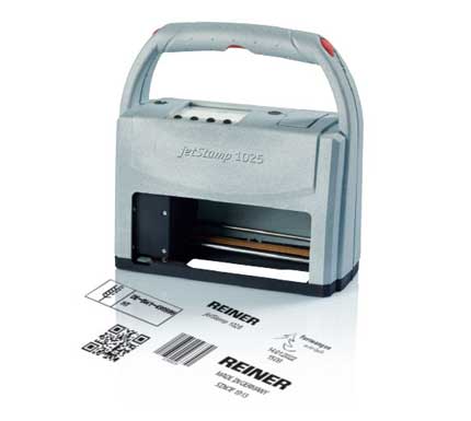 Handheld inkjet printer Reiner jetStamp1025