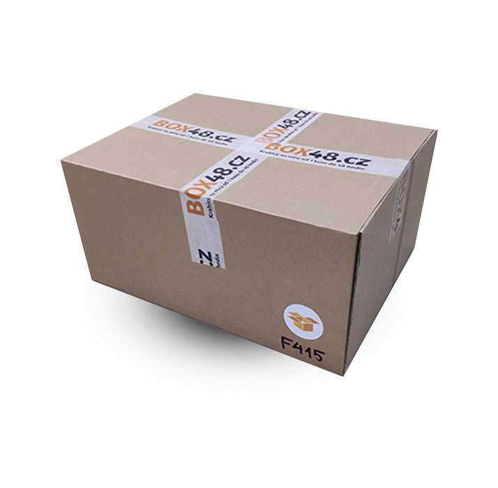 Kartonová krabice 3VVL hnědá 400x300x200 mm - foto