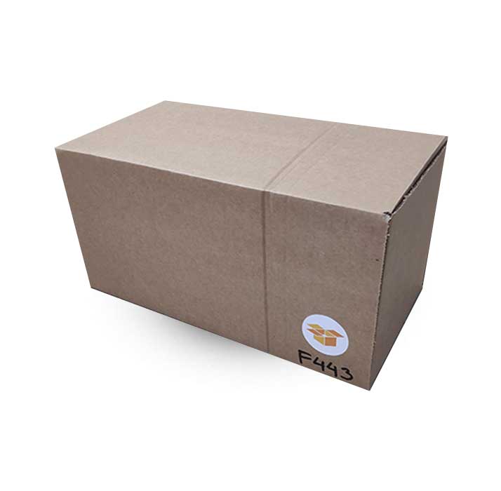 Kartonová skládací krabice 5VVL hnědá 400x300x150 mm - foto