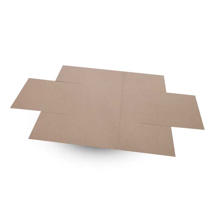 Packing Shipping Mailing Boxes brown 3VVL 430x310x45 mm A3 - unfolded - lid