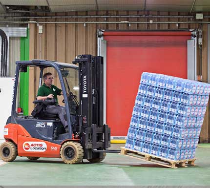 Anti-slip Paper - pallet quantity - transport in warehouse