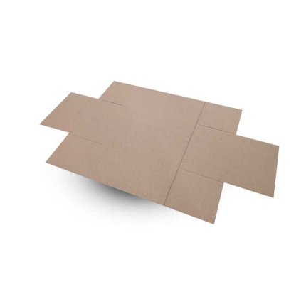 Cardboard box for furniture transport - unfolded state - bottom