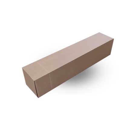 Tall corrugated cardboard box (tube) 1500x150x150 mm 5VVL