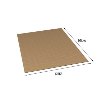 Cardboard Sheets Filler Inserts 770x1170 mm 3VVL