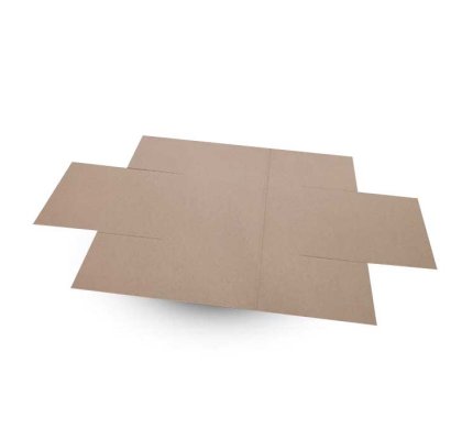 Packing Shipping Mailing Boxes brown 3VVL 430x310x45 mm A3 - unfolded - lid