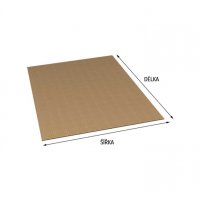 Cardboard sheet - inserts for packing 375x575 mm 3VVL