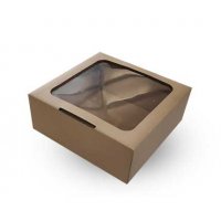 Darčeková krabička 183x174x71mm prírodná